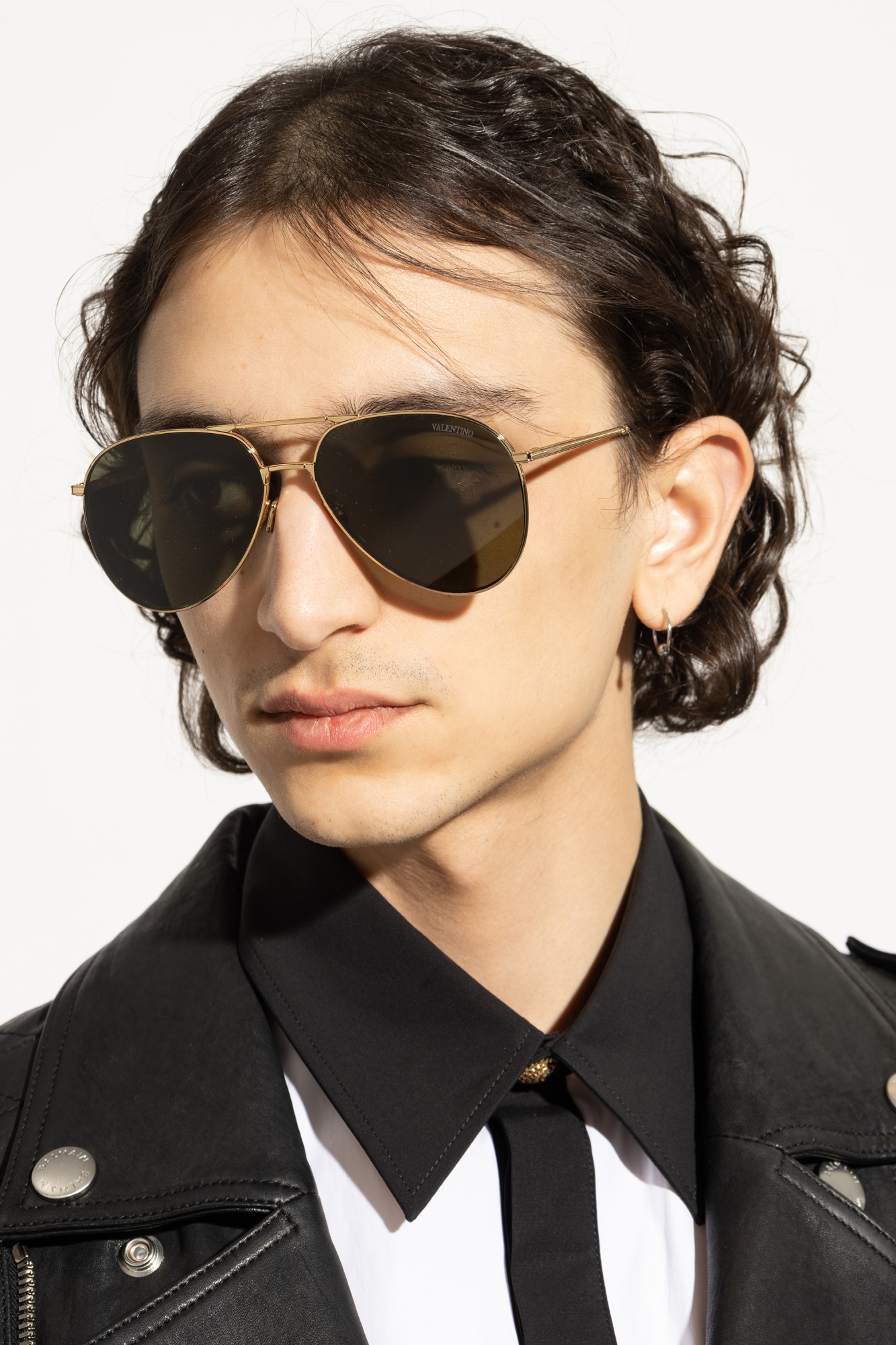 Gold Sunglasses VLS-172 Valentino Eyewear - Vitkac AS